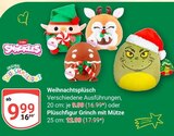 Weihnachtsplüsch Verschiedene Ausführungen bei GLOBUS im Pirmasens Prospekt für 9,99 €