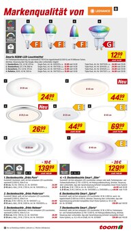 LED-Lampe im toom Baumarkt Prospekt "Respekt, wer's selber macht." mit 20 Seiten (Düsseldorf)