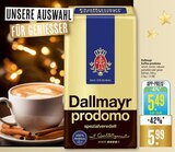 Kaffee prodomo Angebote von Dallmayr bei Marktkauf Stuttgart für 5,49 €