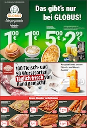 GLOBUS Supermarkt Prospekt der aktuellen Woche mit 29 Seiten, gültig von 10.08.2026 bis 15.08.2026, in Eich und Umgebung Aktueller GLOBUS Supermarkt Prospekt in Eich und Umgebung, "Aktuelle Angebote" mit 29 Seiten, 10.08.2026 - 15.08.2026