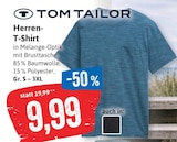 Herren-T-Shirt Angebote von Tom Tailor bei Kaufhaus Stolz Kiel für 9,99 €