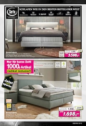 Boxspringbett im Möbel Inhofer Prospekt "BLACK NOVEMBER WEEKS" auf Seite 13
