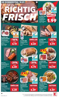 Steak im aktuellen Kaufland Prospekt (Jena) Steak im Kaufland Prospekt "Hier bin ich richtig" mit 66 Seiten (Jena)