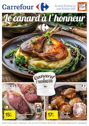 Prospectus Carrefour à Albi, "Le canard à l’honneur", 8 pages de promos valables du 28/01/2025 au 10/02/2025