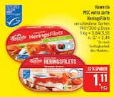 MSC extra zarte HeringsFilets Paprika-Creme Angebote von Hawesta bei Marktkauf Erlangen für 1,11 €
