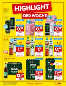 Volvic im Netto Marken-Discount Prospekt "Aktuelle Angebote" mit 74 Seiten (Meerbusch)