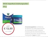 VapoRub Erkältungssalbe von WICK im aktuellen LINDA Partnerapotheke Prospekt