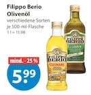 Cucinare Olivenöl im V-Markt Prospekt Cucinare Olivenöl von Filippo Berio im aktuellen V-Markt Prospekt für 5,99 €