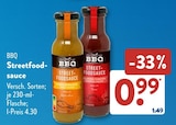 Streetfoodsauce Mango-Pfirsich Chili Sauce von BBQ im aktuellen ALDI SÜD Prospekt für 0,99 €