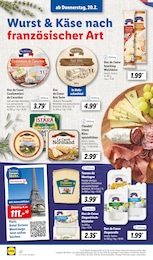 Lidl Käse im Prospekt 