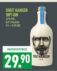Dry Gin im Angebot bei Marktkauf in Recklinghausen Dry Gin Angebote von Knut Hansen bei Marktkauf Recklinghausen für 29,90 €