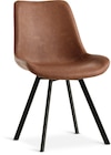 JYSK Bad Bramstedt - JYSK Esszimmerstuhl HYGUM schwenkbar cognac Kunstleder/schwarz Angebot im Prospekt JYSK Esszimmerstuhl HYGUM schwenkbar cognac Kunstleder/schwarz bei JYSK im Bad Bramstedt Prospekt für 99,00 €