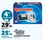 Rummikub Chiffres - HASBRO GAMES en promo chez Super U Rummikub Chiffres - HASBRO GAMES dans le catalogue Super U