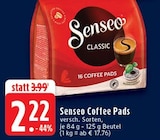 Coffee Pads Angebote von Senseo bei EDEKA Mönchengladbach für 2,22 €