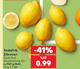 Aktuelles Zitronen Angebot bei Kaufland in Nürnberg ab 0,99 €