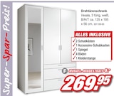 Drehtürenschrank Vesala im aktuellen Möbel AS Prospekt