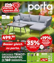 Aktueller porta Möbel Möbel & Einrichtung Prospekt in Lengenfeld und Umgebung, "Besser gleich zu porta." mit 8 Seiten, 04.05.2025 - 10.05.2025