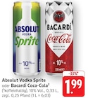 Vodka Sprite im Angebot bei E center in Darmstadt Vodka Sprite Angebote von Absolut bei E center Darmstadt für 1,99 €