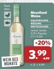 Halbtrocken Riesling Deutschland von Moselland im aktuellen combi Prospekt