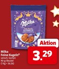 Feine Kugeln im Angebot bei Markant Nordwest in Emden Feine Kugeln Angebote von Milka bei Markant Nordwest Emden für 3,29 €
