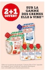 U Express Plouvorn - Promo 2+1 offert sur la gamme des crèmes ELLE & VIRE Promo 2+1 offert sur la gamme des crèmes ELLE & VIRE à dans le catalogue U Express à Plouvorn