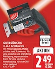 3-in-1 Grillbürste von Gut&Günstig für 2,49 € bei EDEKA im Angebot 3-in-1 Grillbürste von Gut&Günstig im aktuellen EDEKA Prospekt