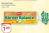 Körner Balance Toast Angebote von Harry bei GLOBUS Salzgitter für 1,49 €