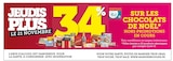 Promo 34% reversés sur votre carte u sur les chocolats de noel à  dans le catalogue Super U à Bompas