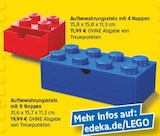 Aufbewahrungsstein mit 4 Noppen bei E center im Prospekt "" für 11,99 €