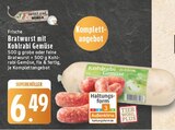 Frische Bratwurst mit Kohlrabi Gemüse Angebote von EDEKA bei E center Hürth für 6,49 €