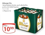 Bitburger Pils im Angebot bei GLOBUS in Altenburg Bitburger Pils Angebote von Bitburger bei GLOBUS Altenburg für 10,99 €