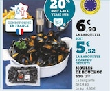 Moules de bouchot STG - U - U Express à Drancy Moules de bouchot STG - U en promo chez U Express Drancy à 5,52 €