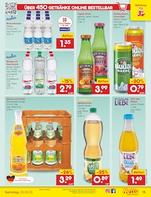 Wasser im Netto Marken-Discount Prospekt "Aktuelle Angebote" mit 60 Seiten (Hamm)