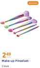 Make-up-Pinselset für 2,49 € bei Action im Angebot Make-up-Pinselset im aktuellen Action Prospekt