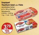 Thunfisch-Salat oder Filets bei V-Markt im Mainburg Prospekt für 3,79 €