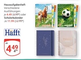 Hausaufgabenheft im Angebot bei GLOBUS in Jena Hausaufgabenheft Angebote von Häfft bei GLOBUS Jena für 4,49 €