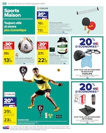 Prix et réduction Ballon dans le prospectus Carrefour en cours Offre Ballon dans le catalogue Carrefour du moment à la page 64