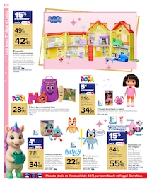 Prix et réduction Peppa Pig dans le prospectus Carrefour en cours Offre Peppa Pig dans le catalogue Carrefour du moment à la page 12