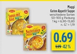 Suppe mit Rind Angebote von Maggi bei diska Coburg für 0,69 €