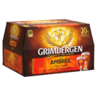 Bière Ambrée - GRIMBERGEN en promo chez Carrefour Amiens à 16,90 €