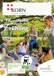 Aktueller Korn GmbH & Co. KG Sanitätshaus Prospekt in Frankenberg und Umgebung, "Fit und mobil durch den Frühling" mit 6 Seiten, 13.03.2025 - 31.05.2025