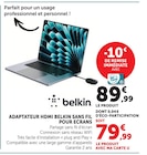 Adaptateur HDMI sans fil pour écrans - Belkin en promo chez Super U Lyon à 79,99 €