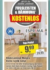 Klick-Laminat Melara Eiche rustik natur bei wohnstore Petzold im Prospekt "" für 9,99 €