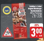 Original Nürnberger Rostbratwürste im EDEKA Prospekt Original Nürnberger Rostbratwürste von Schlütter's Echte! im aktuellen EDEKA Prospekt für 3,00 €