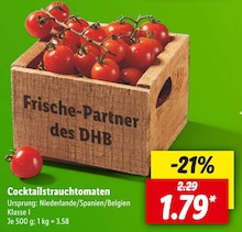 Cocktailstrauchtomaten Angebot in Neuhütten, Unterfr im aktuellen Prospekt bei Lidl in Neuhütten, Unterfr