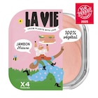 Jambon végétal - LA VIE en promo chez Carrefour Jambon végétal - LA VIE dans le catalogue Carrefour