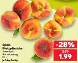 Span. Plattpfirsiche  im aktuellen Kaufland Prospekt für 1,99 €