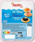 16 Mini Blinis - Netto en promo à 0,88 € chez Netto 16 Mini Blinis - Netto dans le catalogue Netto