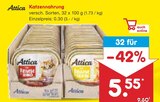 Katzennahrung im Angebot bei Netto Marken-Discount in Coesfeld Katzennahrung Angebote von Attica bei Netto Marken-Discount Coesfeld für 5,55 €