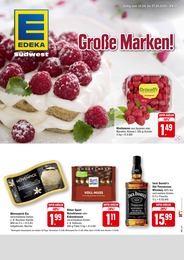 EDEKA Prospekt für Weingarten (Baden): "Aktuelle Angebote", 16 Seiten, 22.04.2024 - 27.04.2024